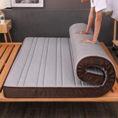 China Hypoallergenic Comfort Mattress, Reversible Hypoallergenic Tatami Bed Mattress Quilted Healthy Roll Up Floor Mattress 10cm-Gray Thick Full for sale