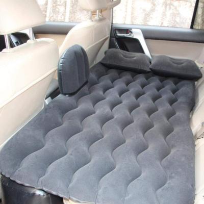 China Inflatable Car Bed Inflatable Air Bed Mattress Car Seat Cover Inflatable Car Mattress Design Car Travel Mute Bed for sale