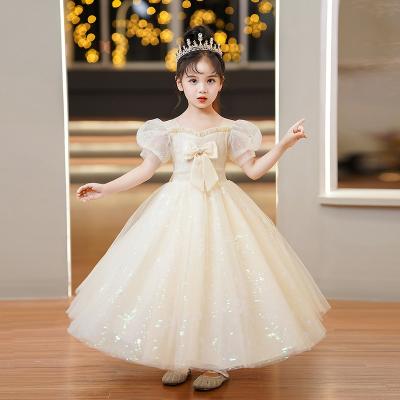 China Kids Size Dance Little Girls Model Wedding Plus New Products Free Design Little Girls Wedding Dress From Small China Direct Purchase for sale