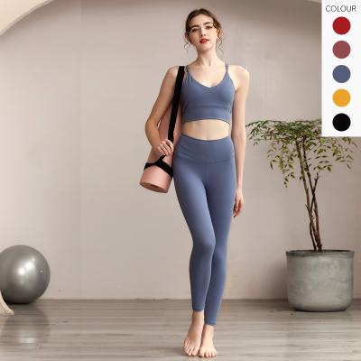 China New Breathable Yoga Clothing Sheaths Long With Chest Protection Fitness Women's T-shirt Tops Advanced Beautiful Back Tight Breathable Sportswear for sale