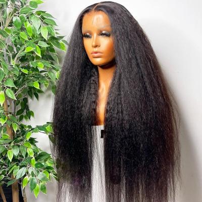 China Curly Straight Virgin Human Hair Wig,Brazilian Glueless Full Lace Wigs 360 Seller,Transparent Lace Hair Wigs For Black Women for sale