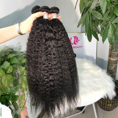 China Wholesale STRAIGHT CURLY Peruvian Cuticle Aligned Hair,Unprocessed 100% Human Virgin Yaki Bundle Hair Vendor,Raw Curly Straight Hair Weaves for sale