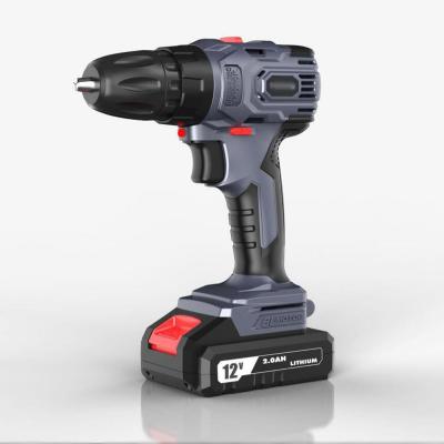 China High Performance 12V Lithium Battery Brushless Impact Drill Cordless Drills with 2 Speeds for sale