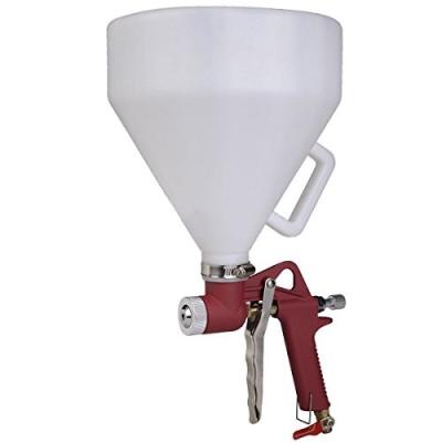 China Ceiling Wall Texture Paint Drywall Hopper Spray Gun 6000cc Plastic for sale