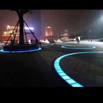 China LANDSCAPE OEM Factory Price Architectural Multicolor Outdoor Underground Square Led Brick Landscape Paver Recessed Light Lights for sale