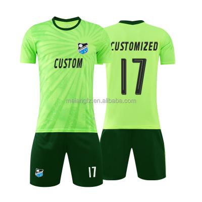 China Soccer Jersey Uniform Team Football Clothes Shirts Custom Made Soccer Sublimation Soccer Tank Top Comfortable Breathable Quick Dry for sale