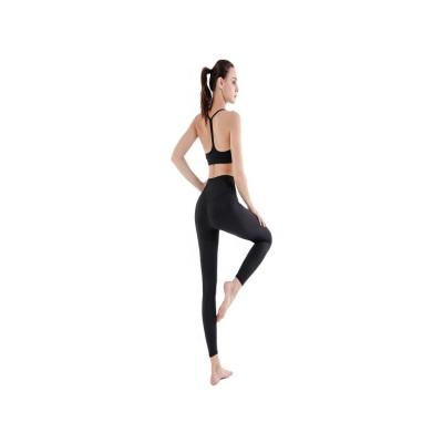 China Women's Breathable Hot Selling Natural Jacquard Yoga Pants Health Sport Use Soft Loose Yoga Bar Black Yoga Pants for sale