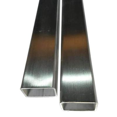 China Construction Structure Stainless Steel Rectangular Tube AISI SS Core Stainless Steel Square Pipe / Tube for sale