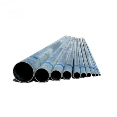 China Structure Pipe Hot Dip Galvanized Round Steel Pipe Galvanized Pipe Price for sale