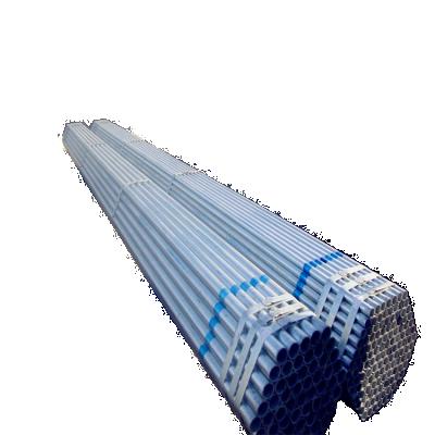 China Round Galvanized Structure Pipe Round Galvanized Pipe Hot Dip Steel Pipe Price Cost for sale