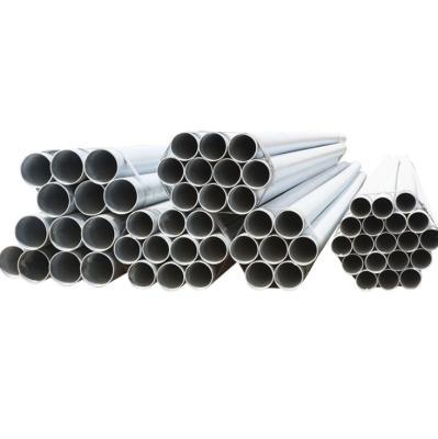 China Structure Pipe Galvanized Round Pipe 3 Inch Wall Mounted Galvanized Pipes Brackets for sale