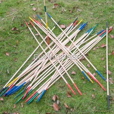 China Playing Competitive Price 31pcs Pick Sticks Giant Mikado Outdoor Game For Kids for sale