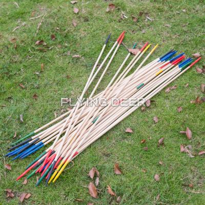 China Garden Set 31Pcs Wooden Bamboo Mikado Giant Selection Sticks Mikado Garden Play Sets for sale