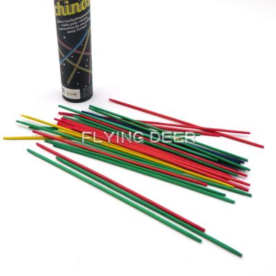 China Playing Promotional Puzzle Game Pick Up Sticks Plastic Mikado Games for sale