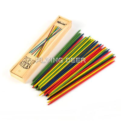 China New Arrival Kids Outdoor Educational Game Bamboo Mikado Sticks Game for sale