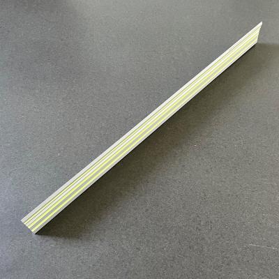 China ODM Photoluminescent Exit Path Markings Glow In The Dark Aluminium Stair Nosing Edge Trim for sale