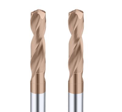 China Industry (3D) Coolant HRC55 Twist Carbide Inner Drill Bits for sale