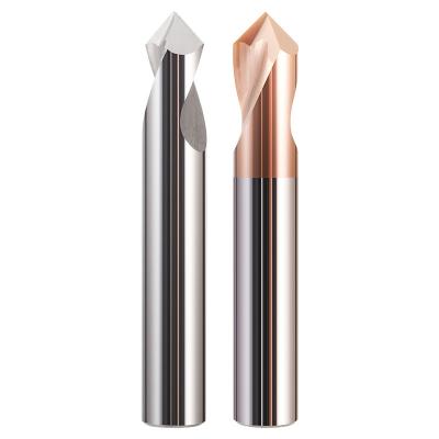 China Carbon Steel Alloy Steel Cast Iron Wholesale Price 2/3 Flutes Milling Tool Drill Bits With Pointed Tip for sale