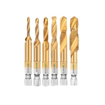 China Industry China Manufacturer Hss Din /Iso Taps And Drills Combination Tap And Drill Set for sale