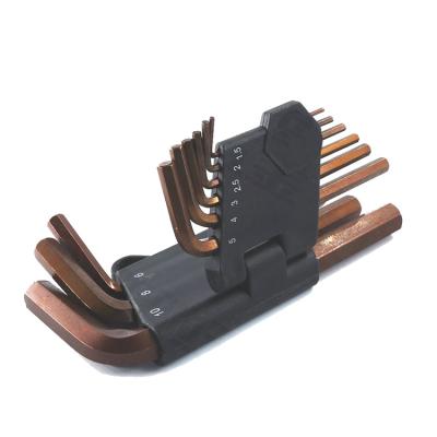 China Carbon Steel High Performance Workmanship Internal Hex Key Hex Socket Set for sale