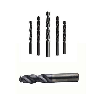 China Black Finished Stainless Steel Twist Drill High Speed ​​Steel Drills For Stainless Steel Still for sale