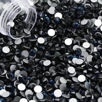 China Montana SS3-SS50 Flatback Montana SS3-SS50 Nail Crystal Stone Rhinestone Flatback Non Hotfix Natural Glass Rhinestone for sale