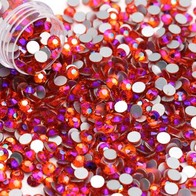 China Wholesale SS3 SS4 SS5 SS6 SS8 SS10 Flatback Hotfix Glass Stone Rhinestone Non Pearl For Nail Art Decoration for sale