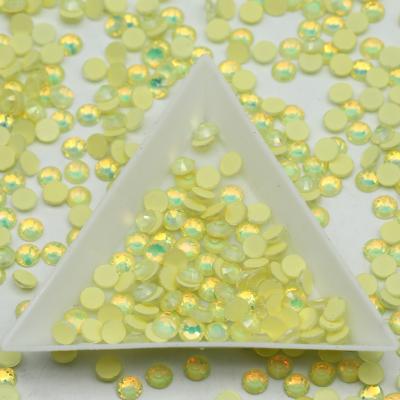 China Wholesale Bright Stone Flatback Opal Serive Flatback Glass Crystal Rhinestones For Nails Art for sale