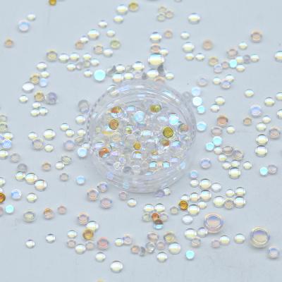 China Wholesale SS6-SS20 Mermaid's Teardrop Flatback Glass Crystal Clear Stone Nail Diamond Rhinestones for sale