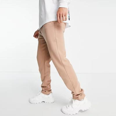 China Wholesale Custom Cheap Anti-pilling Mens Thick White Cargo Trouser Pants Straight Leg French Terry Sweatpants for sale