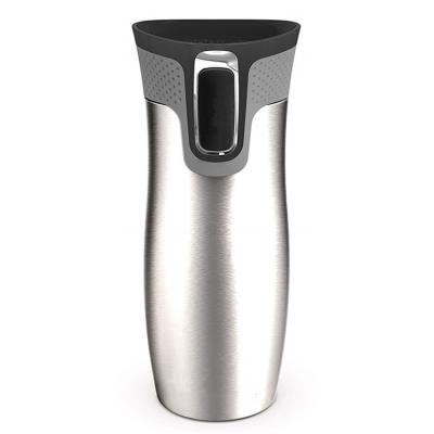 China Sustainable Premium Quality 450ml Double Wall S S Vacuum Tea Flask Tumbler With Contigo Cup for sale