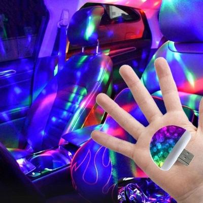 China Multi Color Automobile USB RGB LED Car Interior Lighting Kit Atmosphere Light Neon Lamps Car Accessories From Univeral for sale