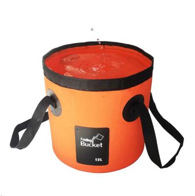 China Hot Selling Water Bucket Bucket Folding Outdoor Garden Foldable Camping Portable Folding Rise Outdoor Wash Basin for sale