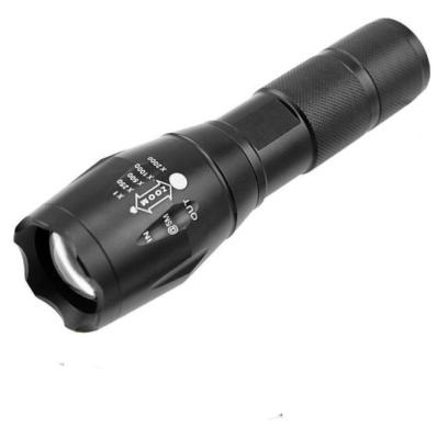 China Adjustable Focus Torch 18650 Powerful Torch Zoomable Torch Rechargeable Led Tactical Flashlight For Self Defense for sale