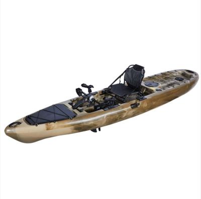 China 3.96m Pedal Drive Kayak Designed For Fishing Pedal Craft13 pedalo zu verkaufen