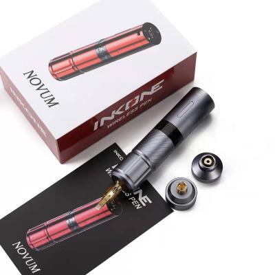 China 2022 New LED Display Permanent Radio Rotating Tattoo With Battery Pen Permanent Makeup Tattoo Artist Tattoo Pen for sale