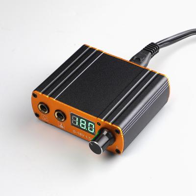 China Aluminum Alloy Shell Professional Digital Tattoo Hot Selling Semi Permanent Power Supply For Beginner Eyebrow for sale