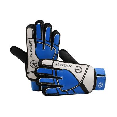 China Non-slip Latex Goalkeeper Gloves Football Goalkeeper Gloves Finger None Protective Kids Gloves With Fingers Men And Women Protective Sports T for sale