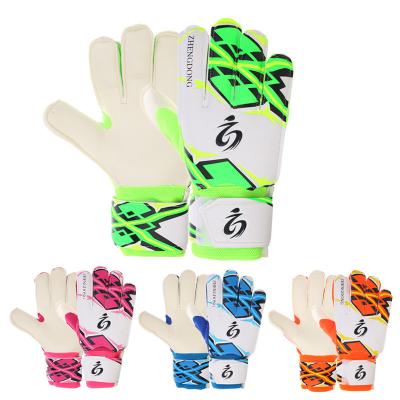 China No Finger Protection Teenage Soccer Goalkeeper Gloves With Latex Non-slip Wear-Resistant Kids Finger Protectors/Leather Goalkeeper Gloves for sale