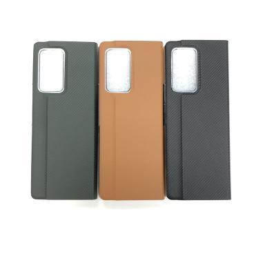 China Multi Functional Anti-fall PU Leather Flip Wallet Case Fashion Brown Black Phone Case for sale