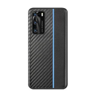 China Anti-fall black anti-drop and non-slip carbon fiber case mobile phone full cover device for S21 ultra for sale