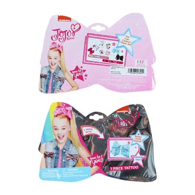 China Factory Supply Disposable Laminated Kids Mystery Pouch Hair Bow Customized Printing Packaging Bags Toys For Children for sale