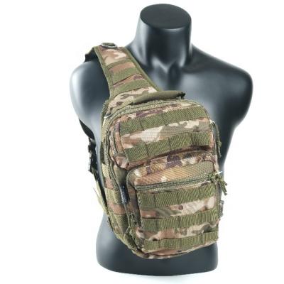 China Custom Wholesale Polyester Tactical Military Shoulder Bag Camouflage Sling Tactical Bag for sale