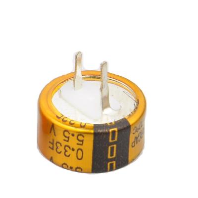 China Super Energy Storage Button Capacitor For RTC Battery Reflow Solder (SM) Backup C 5.5V 0.33F for sale