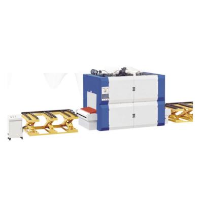 China Other Multi-Layer Stacking Type Microwave Panel Hot Wood Press Machine Factory Plywood Press Passage Smart Press for sale