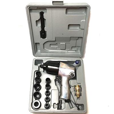 China Pneumatic Tools TY52821K Impact Wrench Bolting Kit with 18 Piece Air Gun, Socket and 1/2 Bar Extended 550 ft.lb for sale