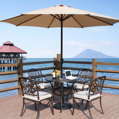 China Top Quality Large Modern Furniture Huge Outdoor Patio Table Banana Yard Umbrella for sale