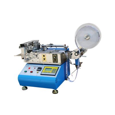 China Garment Shops Automatic Label Cold Cutting Machine With Stacker Option Paper Cold Cutting Machine for sale