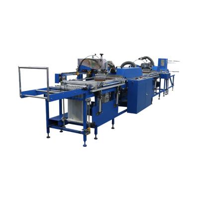 China Multifunctional Automatic Heat Transfer Roll Screen Printing 4 Colors Silk Screen Printing Machine for sale