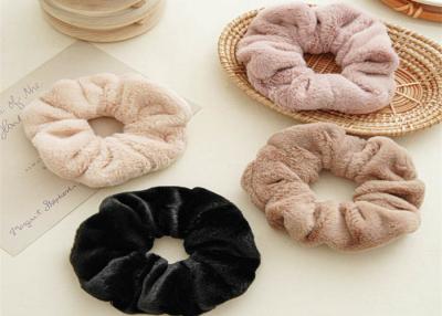 China Autumn winter fur small rabbit hair colic hair accessories coffee black tie head rope spot wholesale for sale